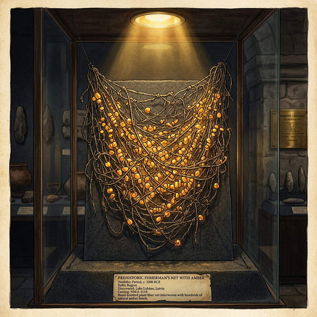 Archaeologists in Ancient Scania Uncover 'Amber-Threaded' Ritual Nets Linked to 3,000-Year-Old 'Midsummer-Tide' Fishing Festivals