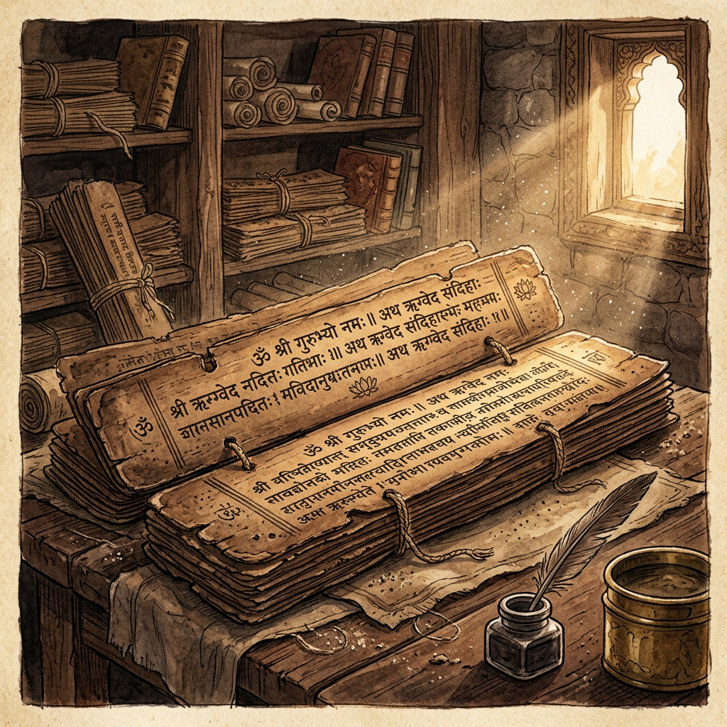 11th-Century 'Tarka-Prana-Viveka' Manuscript Discovered in Rural Vidarbha Reshapes History of Vedic Dialectics