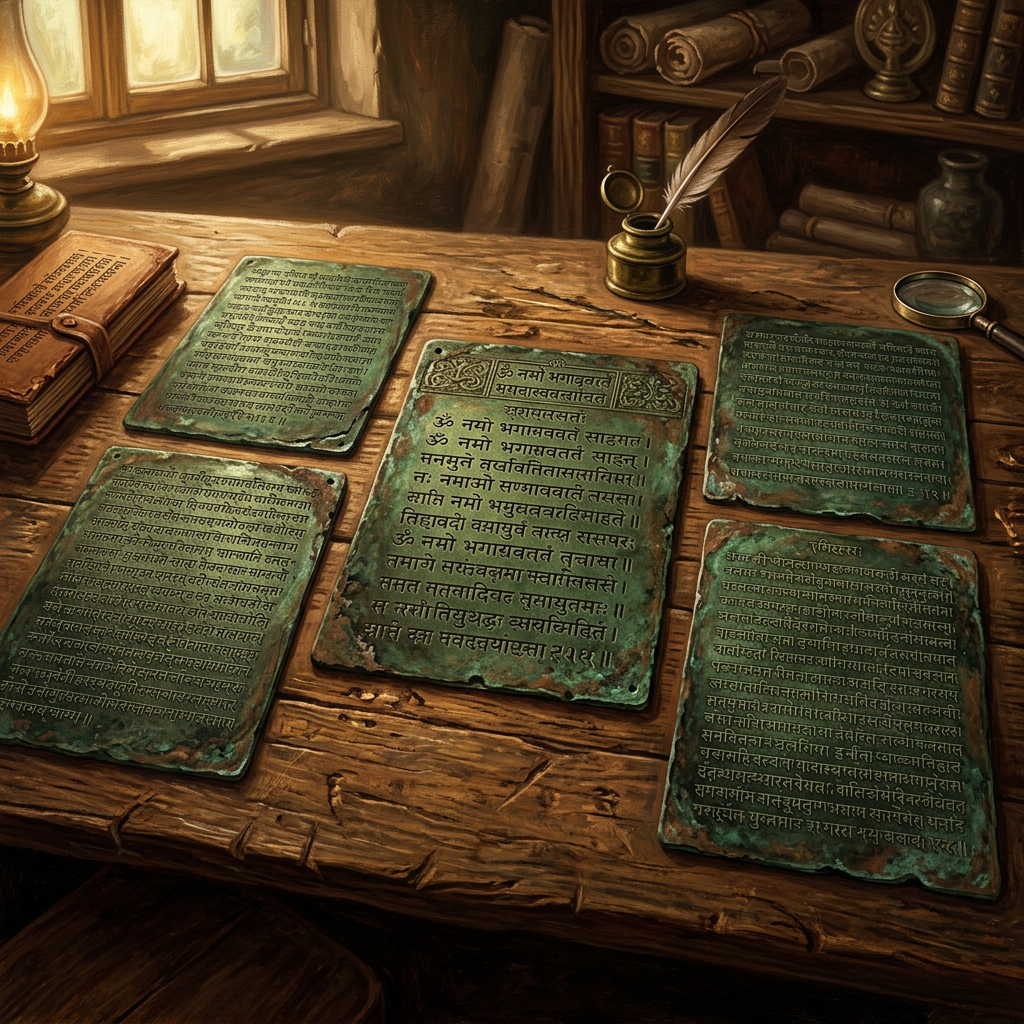 10th-Century 'Mahat-Vada' Copper Plates in Vidarbha Detail Early Samkhya Philosophy of Cosmic Intellect