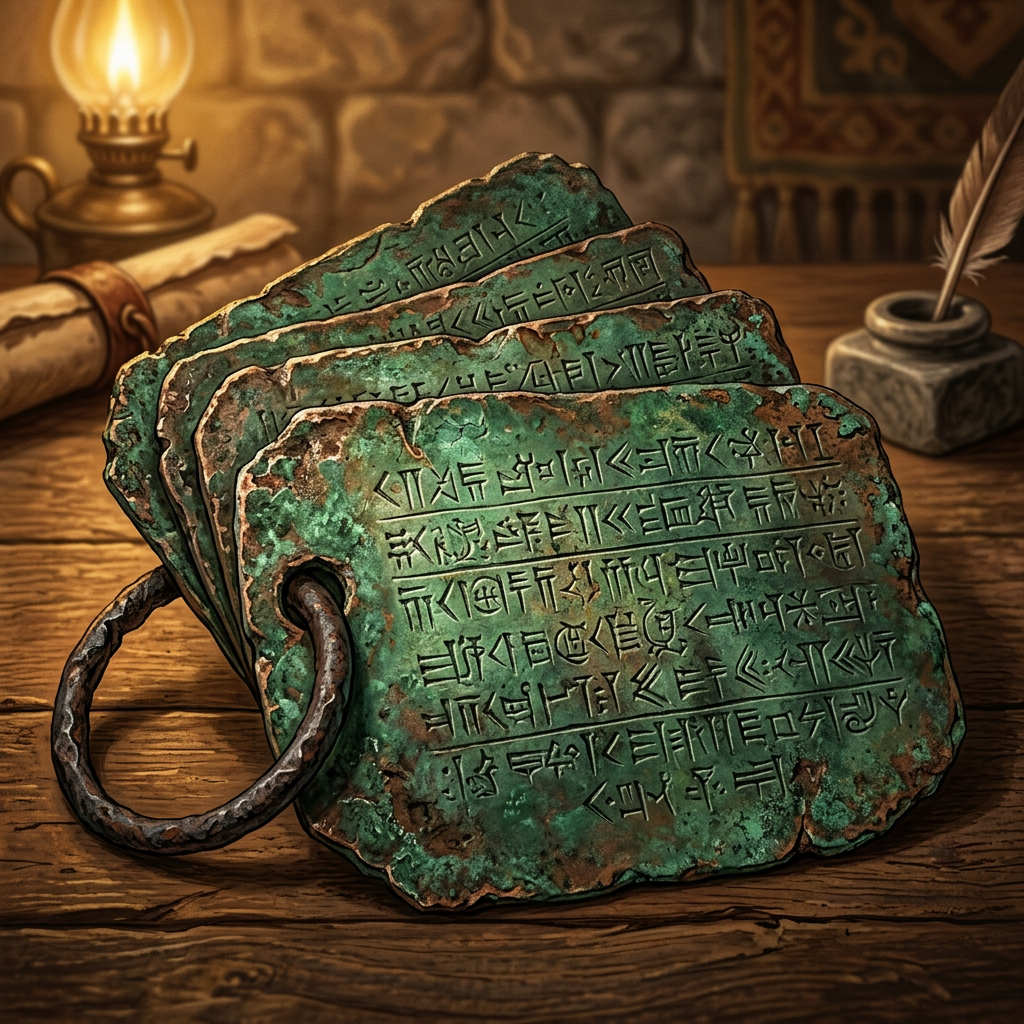 Rare 5th-Century 'Advaita-Prakriya' Copper Plates Unearthed in Vidarbha Detail Early Non-Dualist Ethics of Governance