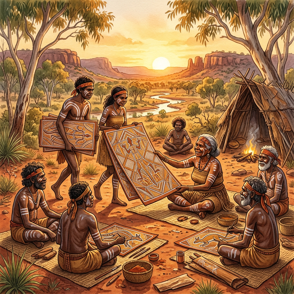 France’s Musée du Quai Branly Repatriates Sacred 19th-Century 'Aboriginal Bark-Paintings' to the Northern Territory