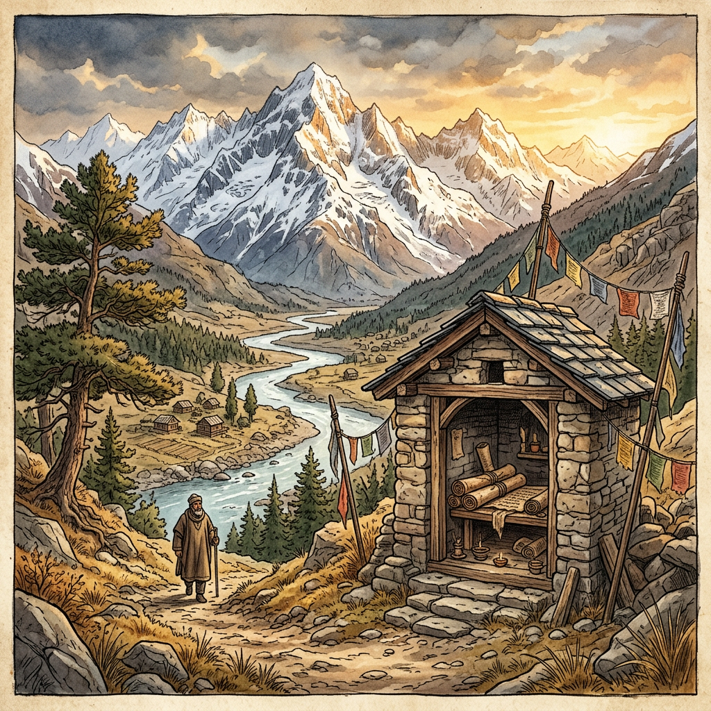 7th-Century 'Brahma-Vidya' Fragments Found in Remote Gurez Valley Shrine Reshape Understanding of Non-Dualism