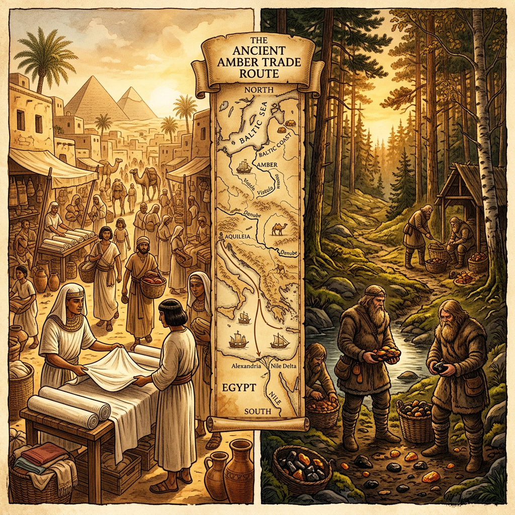 The 'Linen and Lignite' Seaway: Researchers Identify 4,000-Year-Old Trade Between the Nile Delta and the Baltic Region