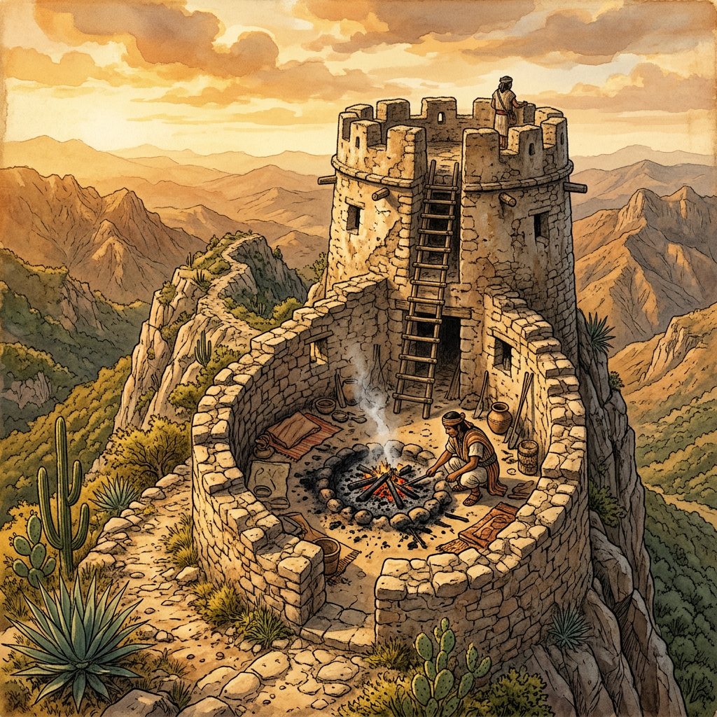 LiDAR Survey Reveals 1,200-Year-Old 'Zapotec-Mixtec' Defensive Outpost and Signal Fire Network in Oaxaca's High Sierras