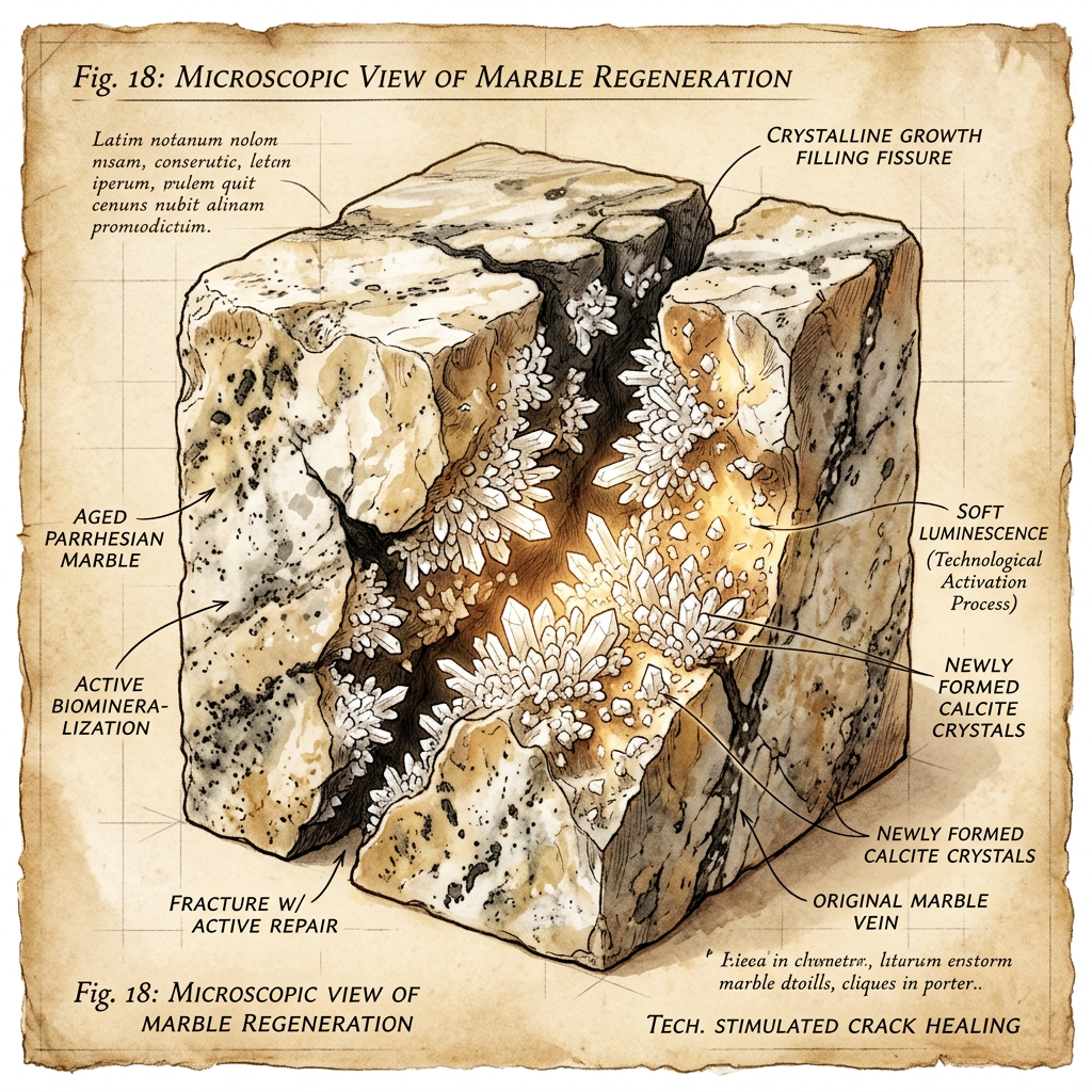Breakthrough Heritage Tech: 'Calcite-Grafting' Nanobots Deployed to Repair Structural Fissures in the Parthenon’s Architraves
