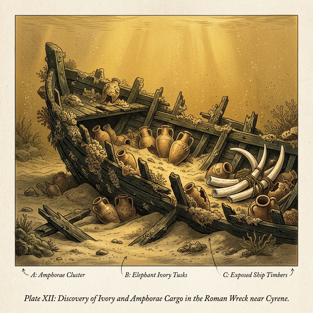 Submerged 3rd-Century BCE 'Indo-Greek' Trading Vessel Located off the Coast of Socotra with Cargo of Ivory and Cinnamon