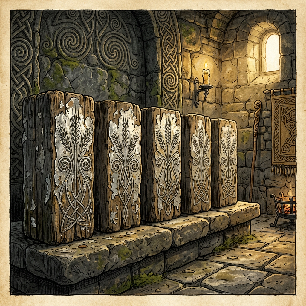 Discovery of 2,200-Year-Old 'Silver-Leafed' Oak Altars in the Auvergne Reveals Origins of Gallic Lughnasadh Assemblies