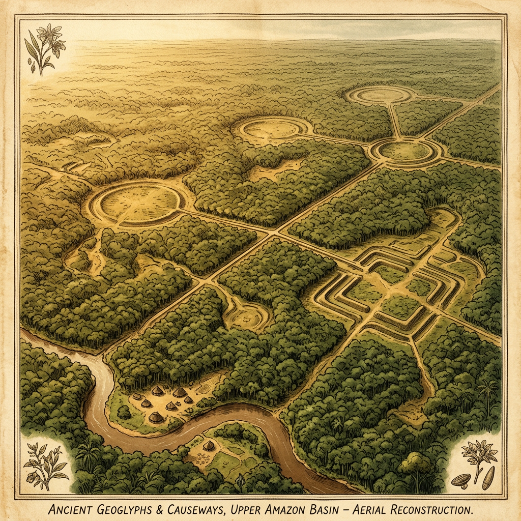 High-Resolution LiDAR Scans in the Amazon Basin Identify a Sprawling 1,500-Year-Old Network of Ringed Villages