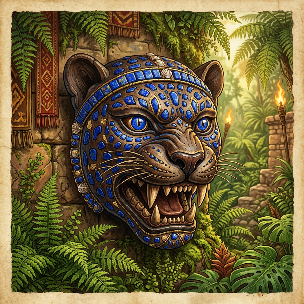 Archaeologists in the Peruvian Amazon Uncover 'Lapis-Inlaid' Jaguar Masks Linked to 1,500-Year-Old Roots of River-Spirit Masquerades