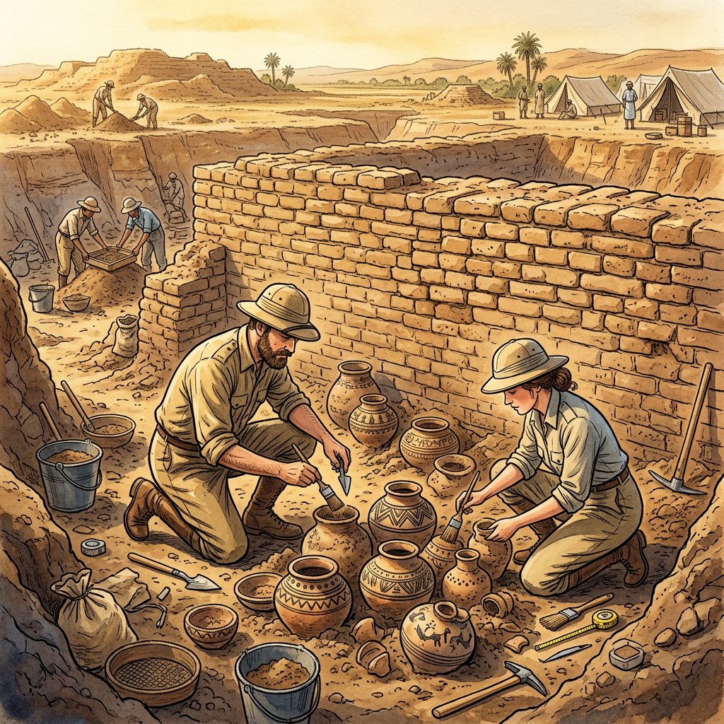 Rakhigarhi Excavations Unearth 4,500-Year-Old 'Residential Sector' with Evidence of Multi-Generational Inhabitation