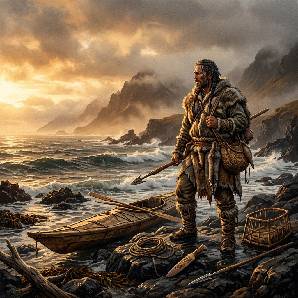 Paleogenomic Study of 12,000-Year-Old Aleutian Remains Identifies Earliest Genetic Selection for Resilience to Sub-Arctic Aquatic Pathogens