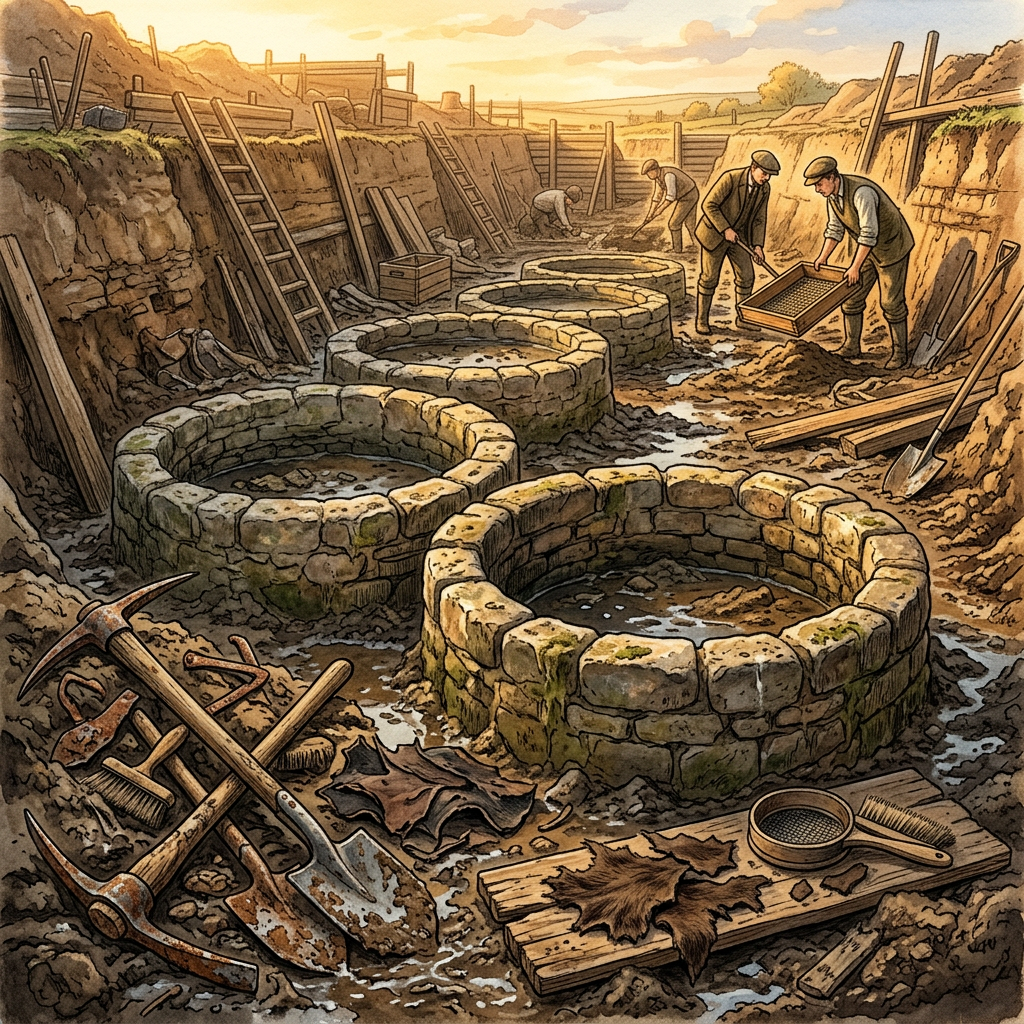 Archaeologists in Nara Uncover 6th-Century 'Kofun Period' Gilded-Leather Armory and Specialized Tanning Vats for Imperial Cavalry