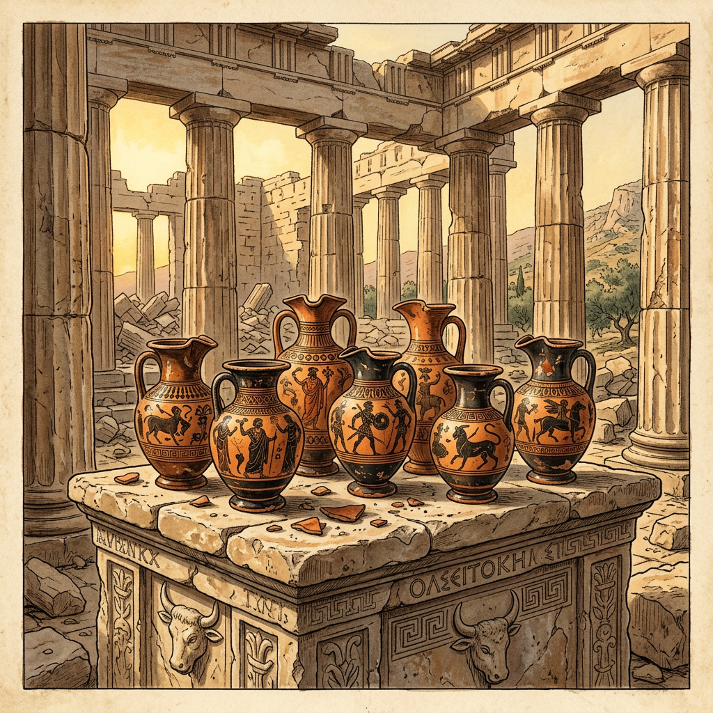 Discovery of 'Bread-Spouted' Ritual Jugs in Ancient Corinth Reveals Logistics of 2nd-Century BC Cerialia Grain Festivals