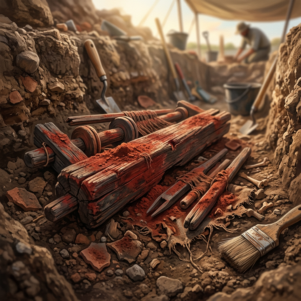 Discovery of 4,000-Year-Old 'Ochre-Stained' Weaving Looms in Anatolia Points to Origins of Ancient 'Spring-Cloak' Festivals