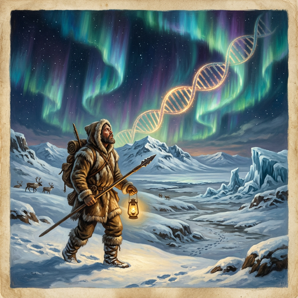 Genomic Analysis of 11,000-Year-Old 'Chukotka' Remains Identifies Earliest Genetic Signature of Resilience to High-Latitude UVB Radiation
