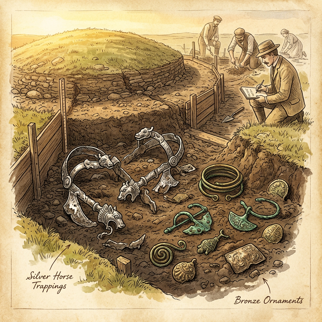 Excavation of a Thracian 'Horse-Sacrifice' Mound in Romania Reveals Roots of the 'St. Theodore’s' Equestrian Festival