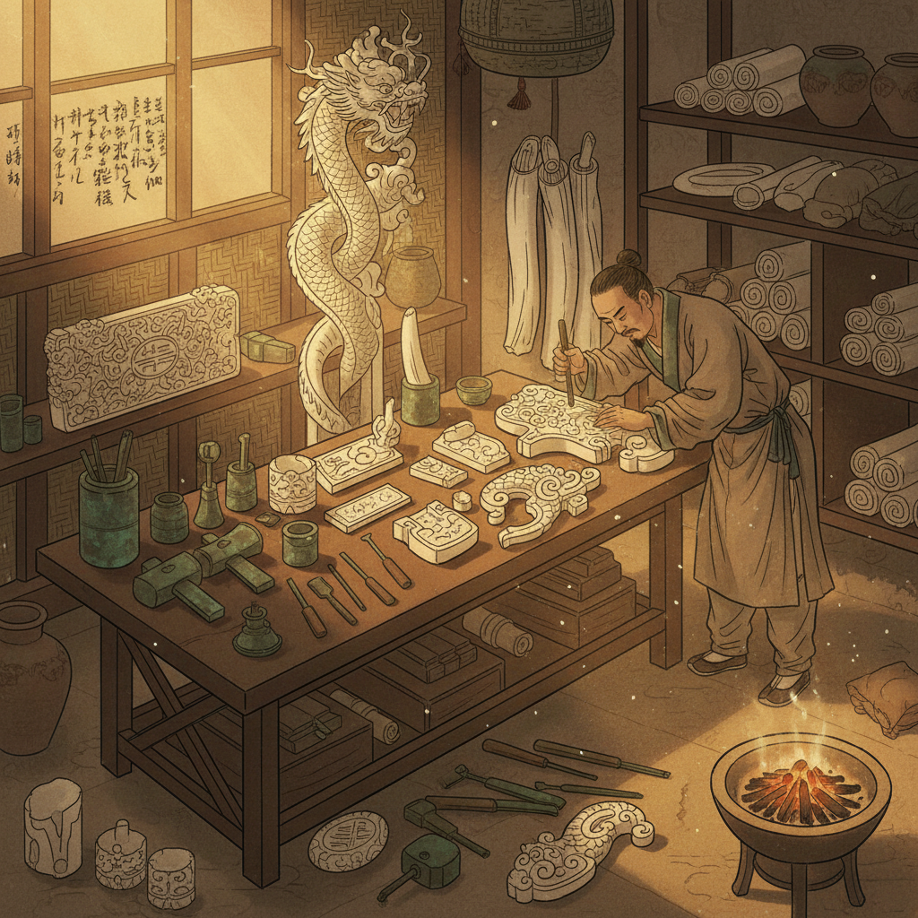 3,000-Year-Old 'Western Zhou Dynasty' Imperial Ivory-Carving Workshop and Specialized Bronze Precision-Drills Uncovered in Shaanxi