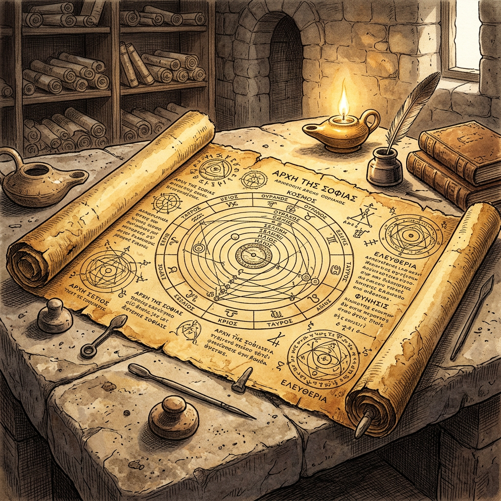 Discovery of 4th-Century BCE 'Orphic-Gnostic' Papyrus in the Libyan Desert Explores the 'Metaphysics of the Luminous Abyss'