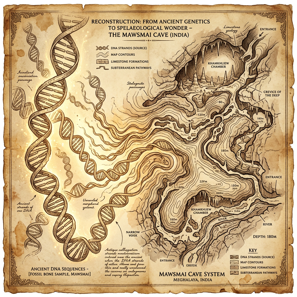 Genomic Analysis of 9,500-Year-Old 'Kurnool Basin' Remains Identifies First Genetic Signature of Adaptation to Extreme Diurnal Fluctuations in Cave Humidity
