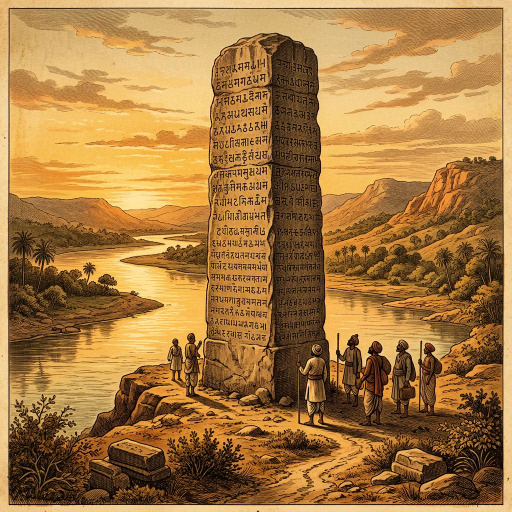 4th-Century BCE 'Niti-Vada-Kosh' Inscriptions in the Krishna Valley Detail the 'Philosophy of Proportional Justice'