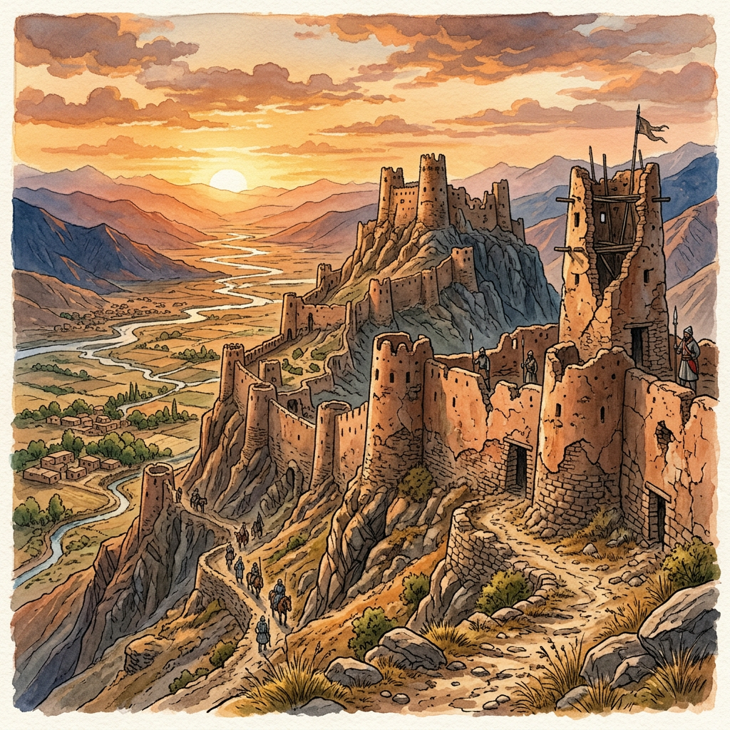 1,500-Year-Old 'Sogdian Fortress' and Silk-Inscribed Military Ledgers Uncovered in Uzbekistan’s Fergana Valley