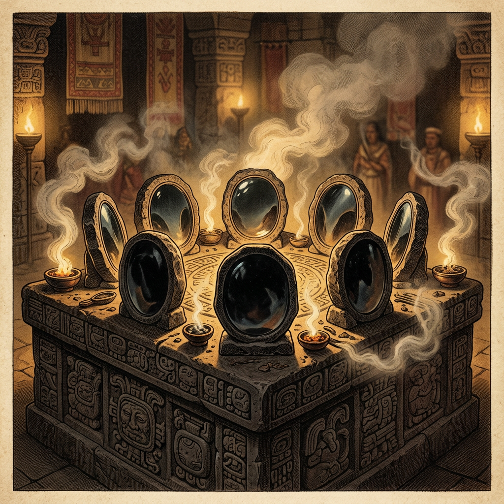 Ceremonial Obsidian Mirrors Found in Central Mexico Suggest Early Origins of the 'Smoking Mirror' Festival