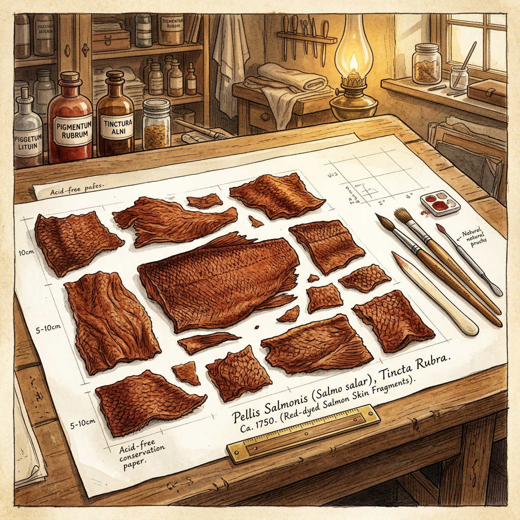 Discovery of 'Cinnabar-Stained' Salmon-Skin Robes in Aomori Points to 5,000-Year-Old Roots of Jomon 'River-Arrival' Festivals