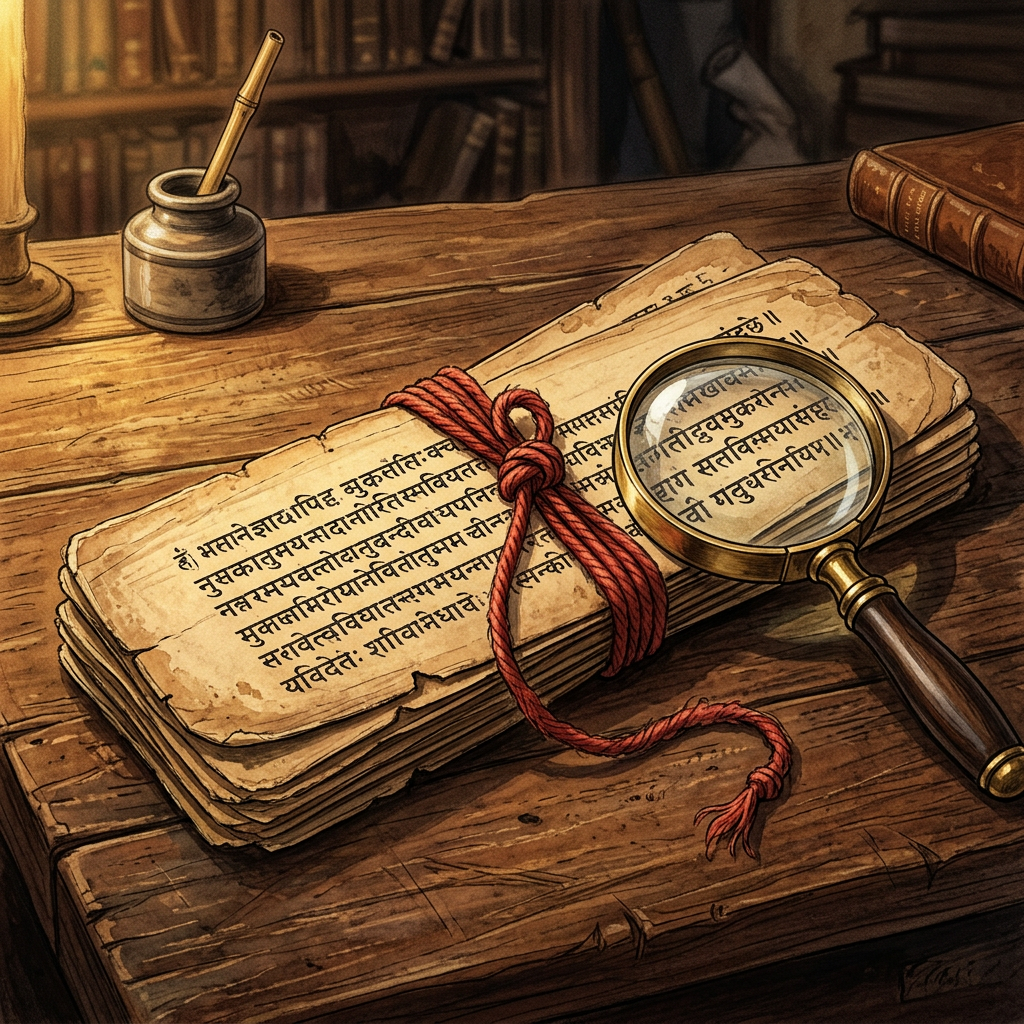 9th-Century 'Shastra-Niti' Manuscript Uncovered in Varanasi Outlines the Philosophy of Intellectual Humility