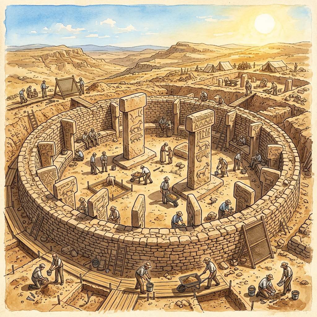 Massive 10,000-Year-Old 'Feasting Plaza' Uncovered at Karahantepe Reveals Early Origins of Seasonal Festivals