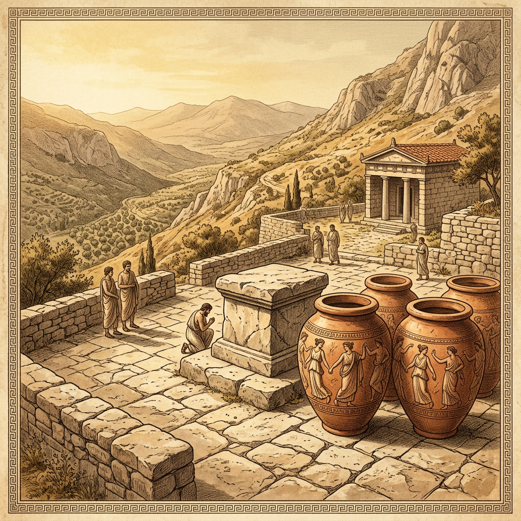 Archaeologists Uncover 4th-Century BCE 'Temple of the Titaness Rhea' in Crete with Rare Terracotta Ritual Drums