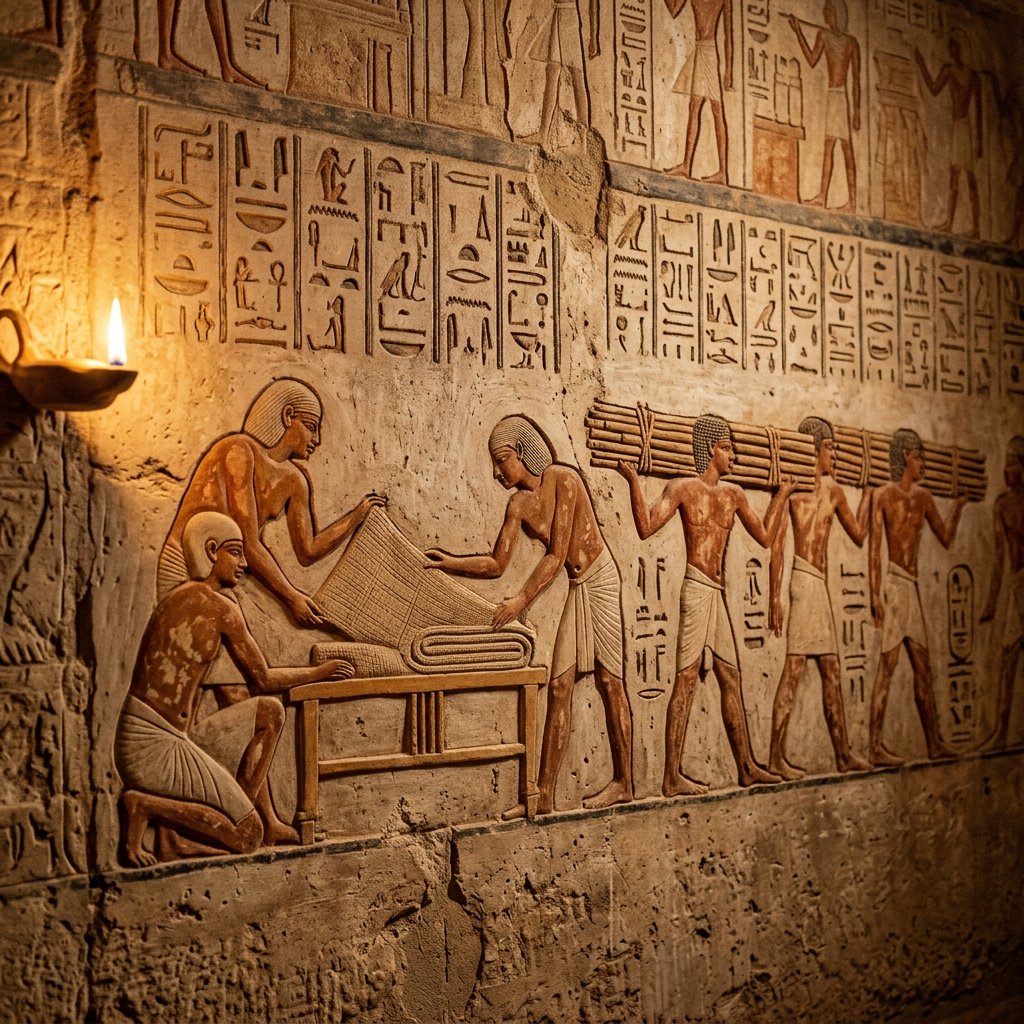 Intact 19th-Dynasty 'Director of the Royal Tented-Encampments' Tomb Unveiled in Saqqara with Rare Painted Reliefs