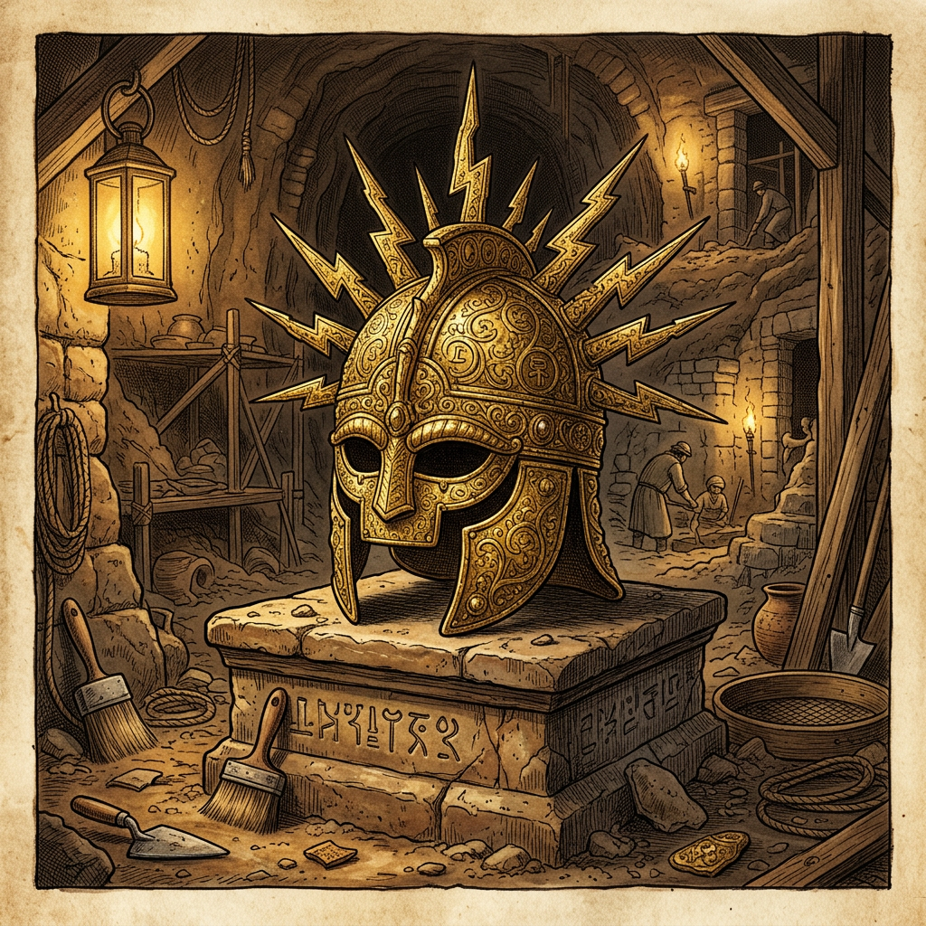 Rare 1,500-Year-Old 'Gold-Leafed' Spirit Helmets Found in the Philippines Linked to Ancient 'Thunder-God' Harvest Rites