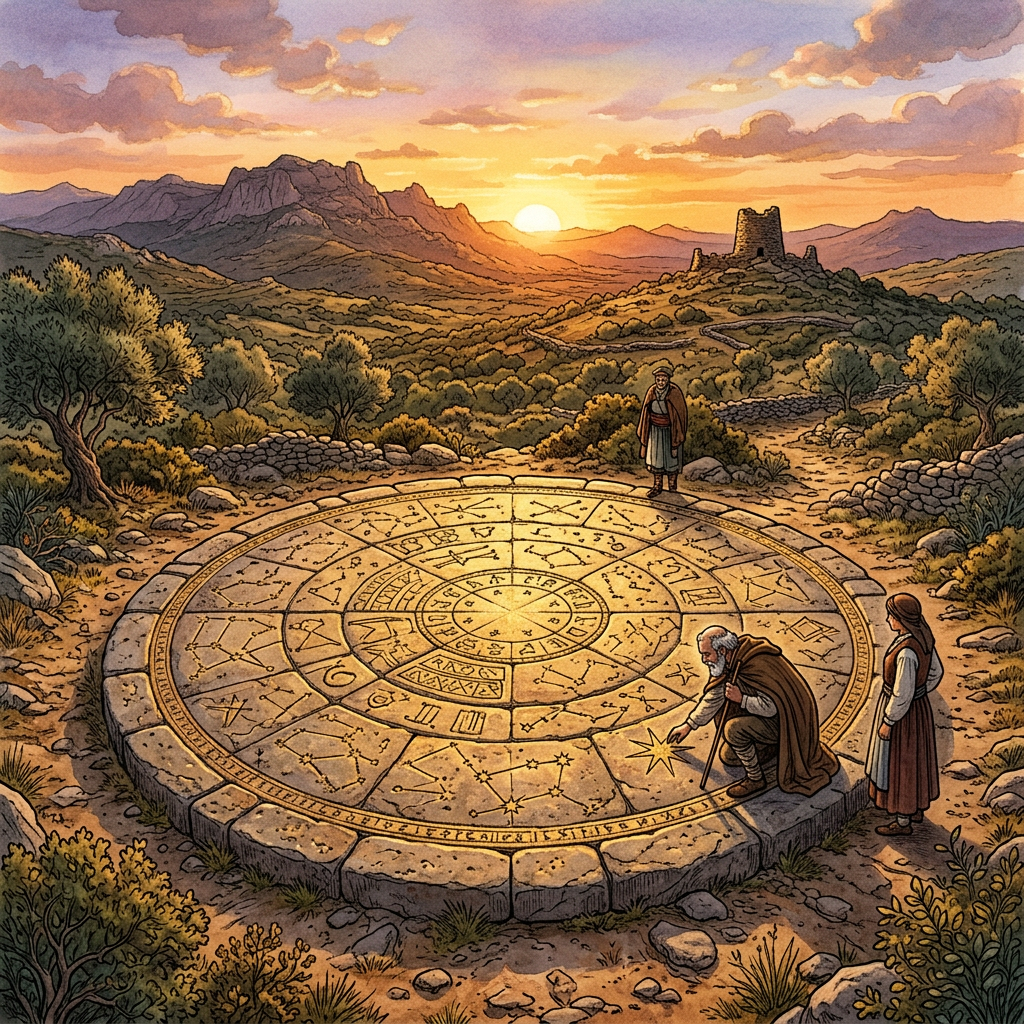 Archaeologists Uncover Nuragic 'Star-Map' Pavement in Sardinia Linked to Ancient Spring Fire Festivals