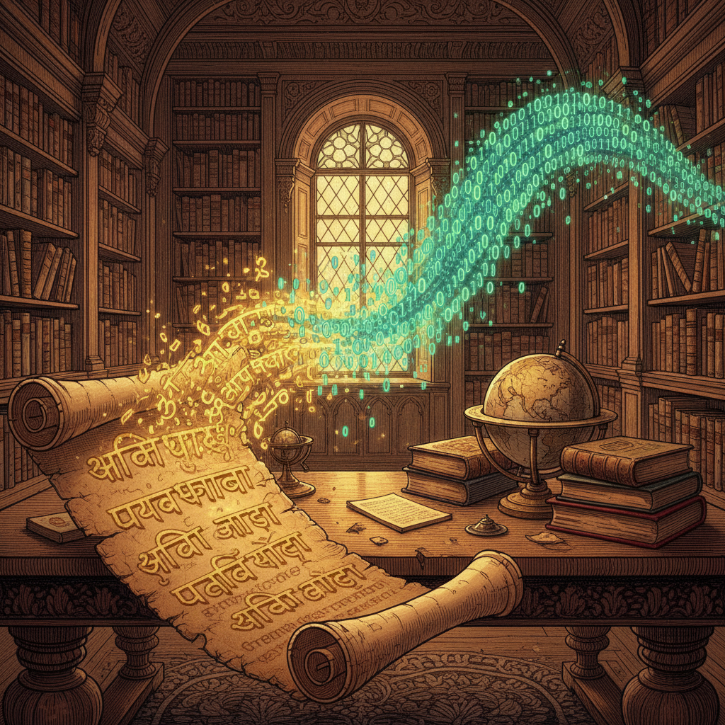 Scholars Identify Advanced Mathematical Models for 'Phonetic Redundancy' in 12th-Century Sanskrit Grammatical Treatises on Linguistic Efficiency