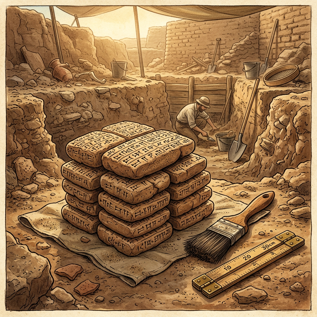 4,000-Year-Old 'Sumerian Master of the Royal Date-Palms' Archive and Cuneiform Grafting Manuals Found in Lagash