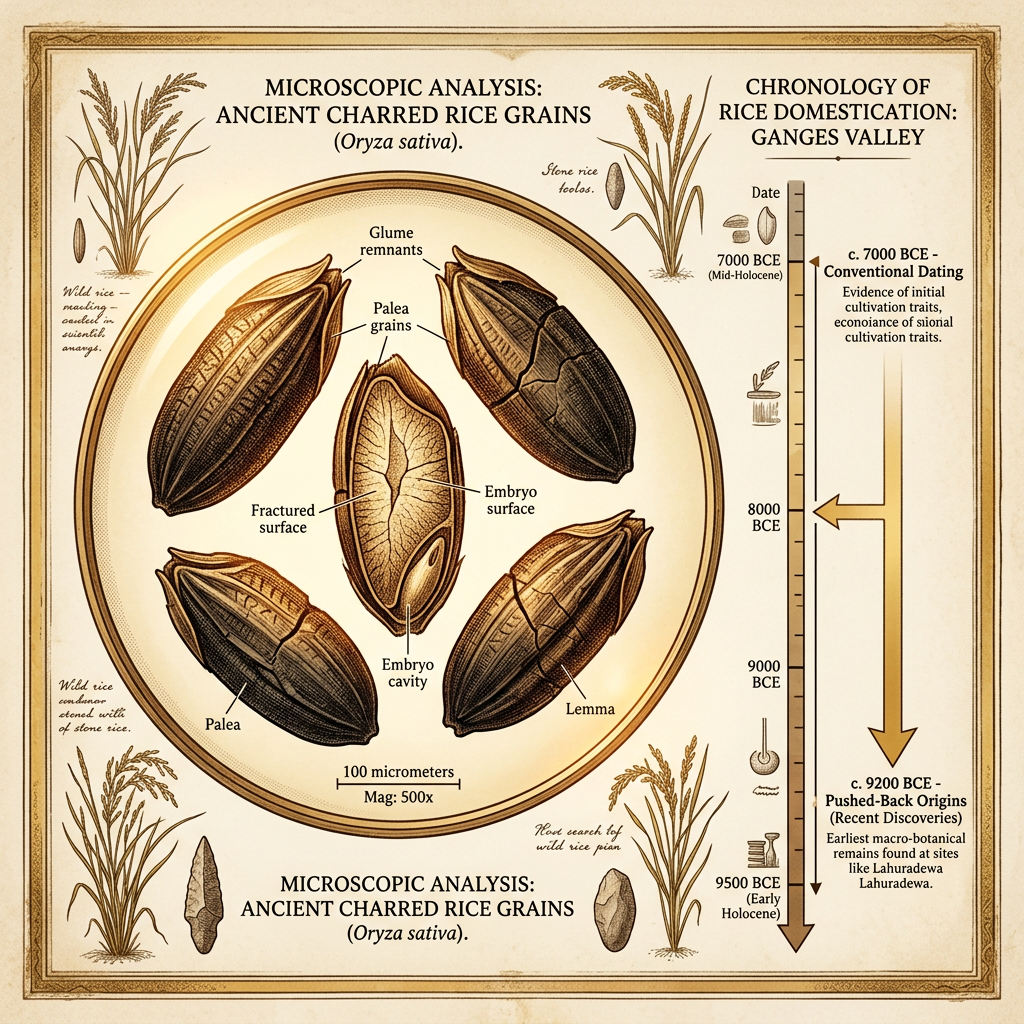 New 'Argon-Plasma' Dating of Neolithic Sediments in the Middle Ganges Pushes Back the Chronology of Independent Rice Domestication to 9200 BCE