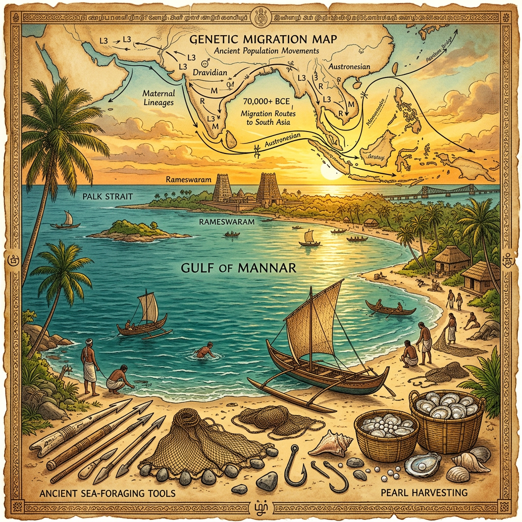 Genomic Analysis of 13,000-Year-Old 'Gulf of Mannar' Remains Identifies a Unique Pleistocene Lineage of Island Foragers with Specialized Adaptation to High-Magnesium Diets