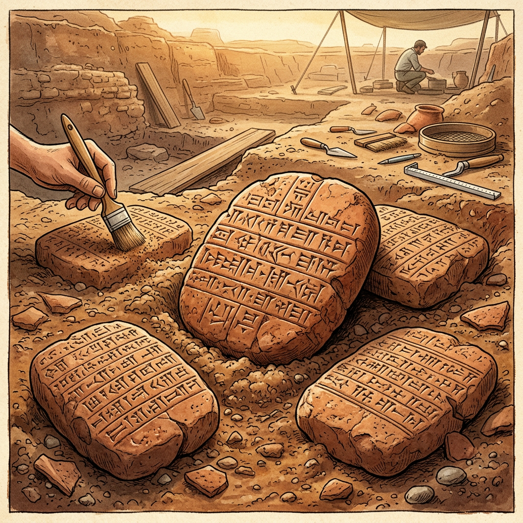 6th-Century 'Drishti-Srishti' Tablets Uncovered in the Narmada Valley Reveal Early Subjective Idealism