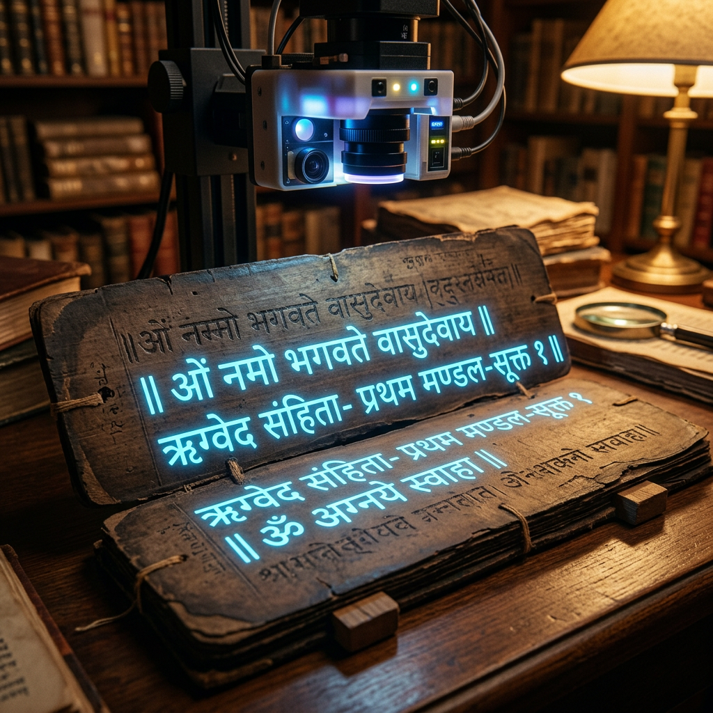 Breakthrough AI-Driven Decipherment of 7th-Century 'Proto-Grantha' Palimpsests Unveils Lost Sanskrit Treatises on the Systematic Classification of Aquatic Lichens for Water-Table Bio-Indicators