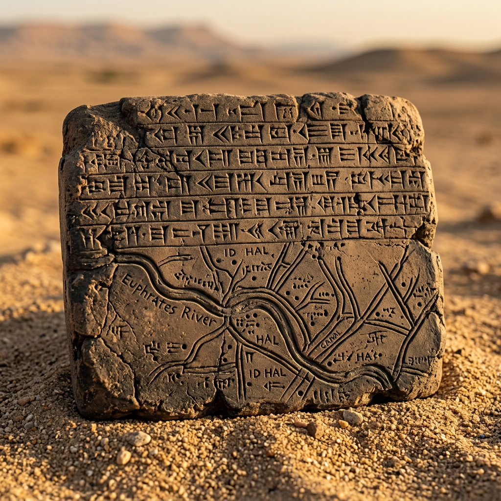 3,800-Year-Old 'Old Babylonian Delta Archive' and Clay Irrigation Maps of the Euphrates Uncovered in Larsa