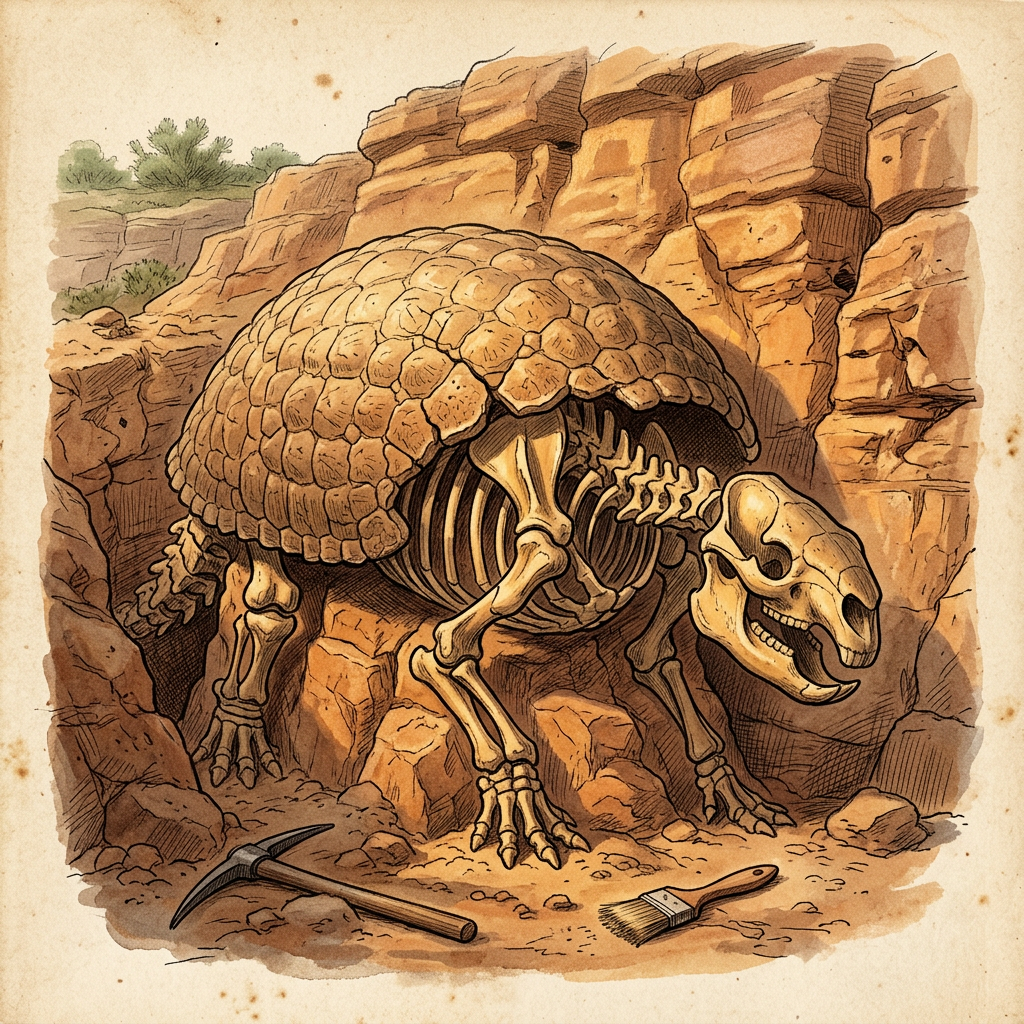 10-Million-Year-Old Fossil of a 'Giant Prehistoric Scaly Anteater' (Proto-Manis) Unearthed in the Shivalik Foothills