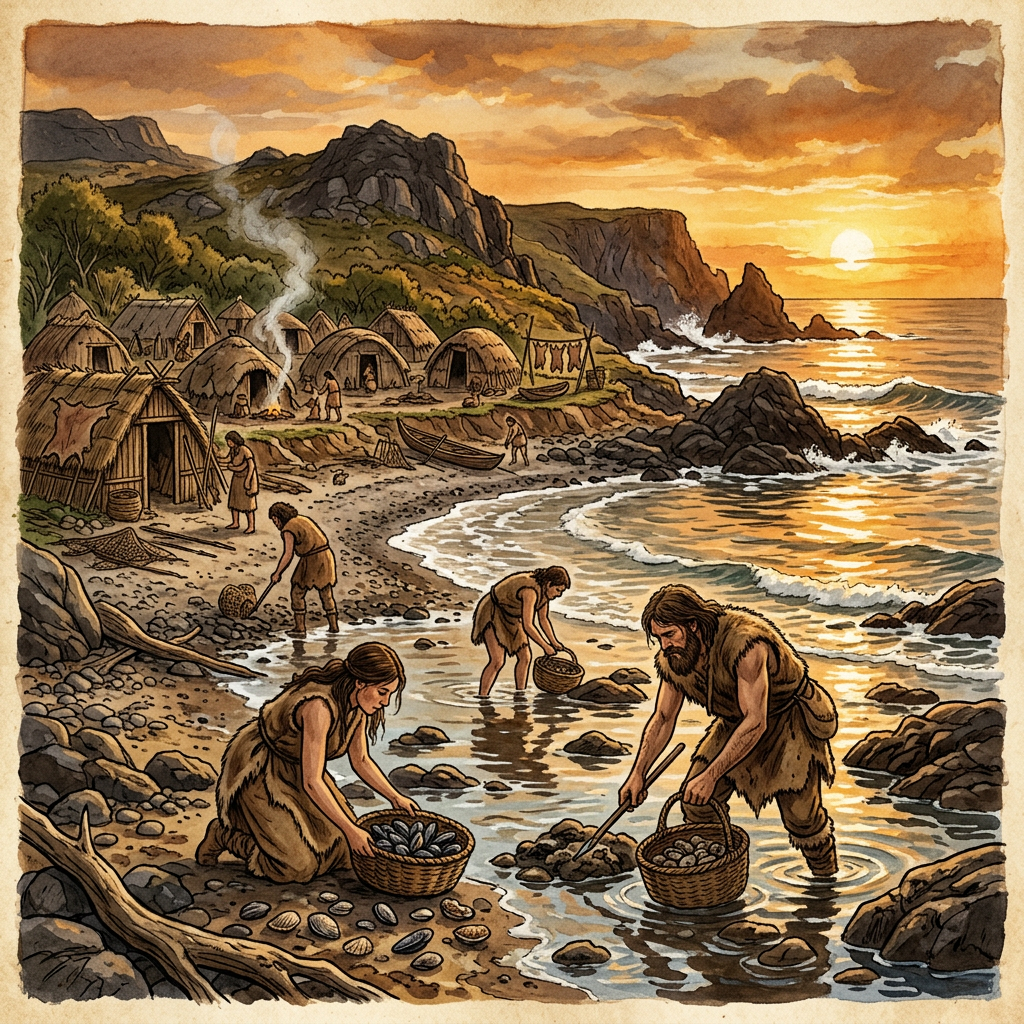 Paleogenomic Analysis of 10,000-Year-Old 'Iberian-Atlantic' Remains Identifies Earliest Genetic Markers for Resilience to Endemic Shellfish-Borne Neurotoxins