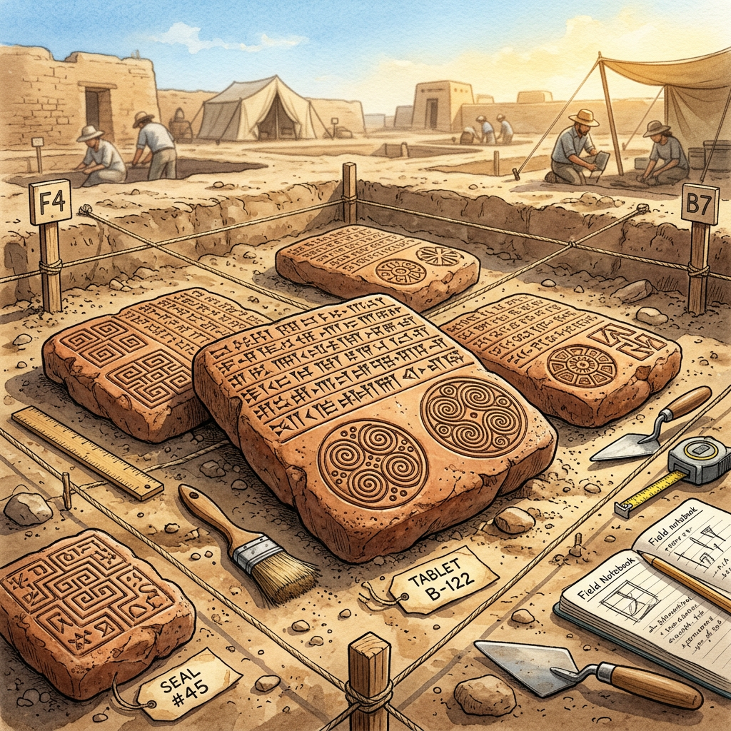 4th-Century BCE 'Dharma-Swarupa-Vada' Tablets Found in Haryana Detail the Philosophy of the Essential Nature of Virtue