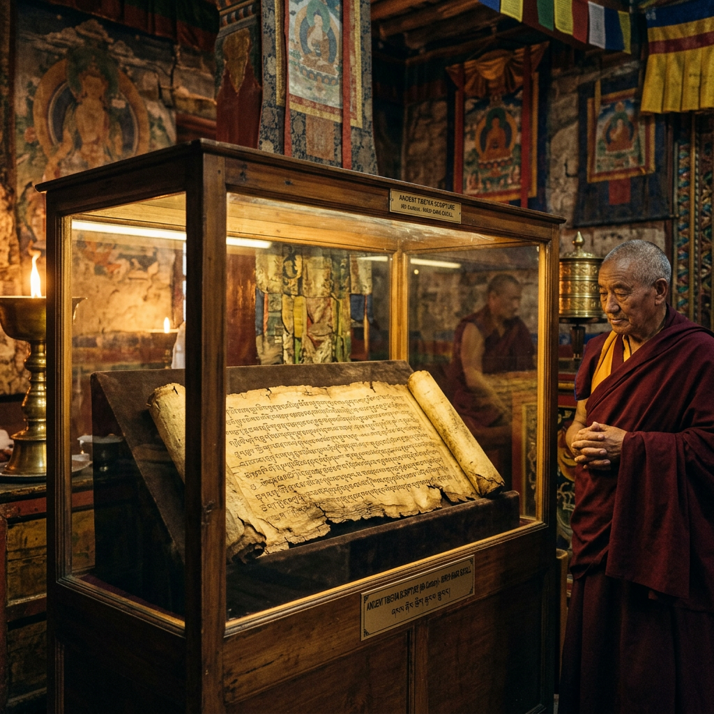 Rare 9th-Century 'Tattva-Kaustubha' Scroll Found in Nepal Reveals Lost Vedic Epistemology of 'The Unseen'