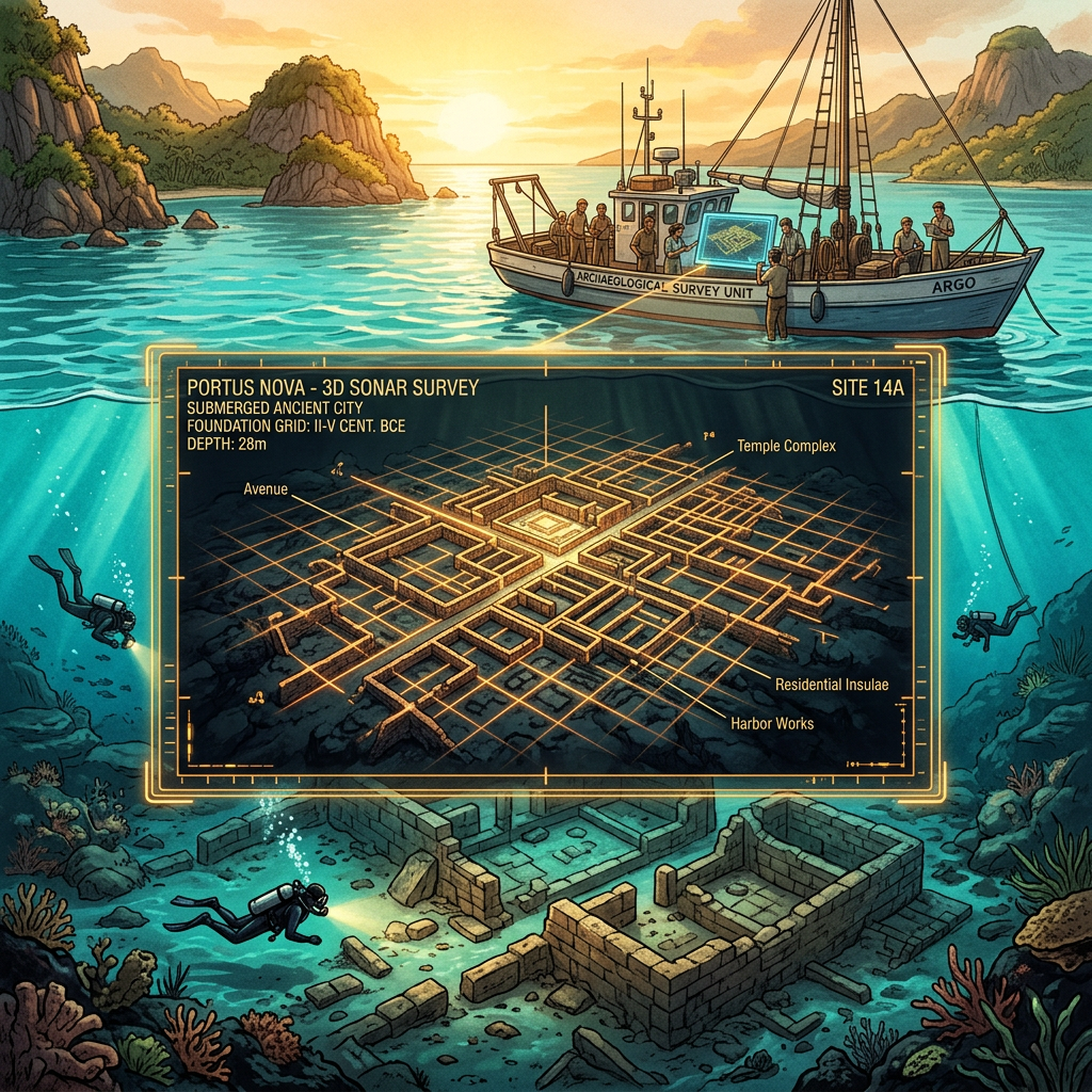 Submerged 1st-Century 'Venetian Lagoon' Precursor Settlement Identified Using High-Resolution Satellite SAR