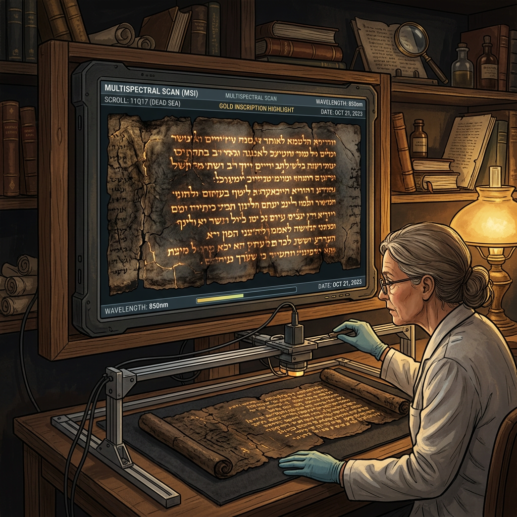 8th-Century 'Sabda-Chaitanya-Vivarta' Scroll Discovered in a Private Varanasi Library Explores the Metaphysics of Articulate Consciousness