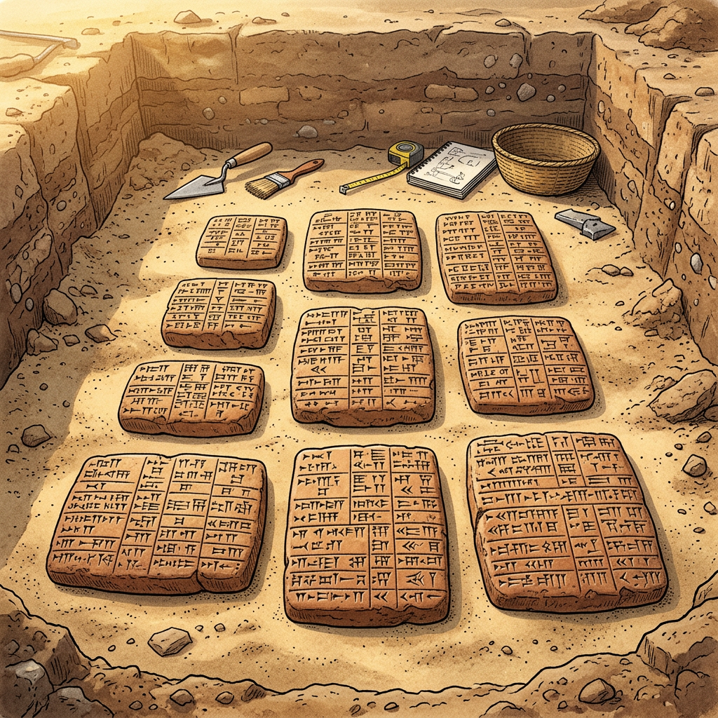 4,000-Year-Old Sumerian 'Registry of Royal Scribes for the Trans-Arabian Copper-Grade Standards' and Cuneiform Smelting-Purity Ledgers Uncovered in Ancient Ur