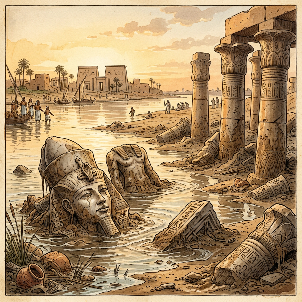 Record Low Water Levels in the Vistula River Reveal 17th-Century 'Swedish Deluge' Treasures and Lost Medieval Bridge Piers