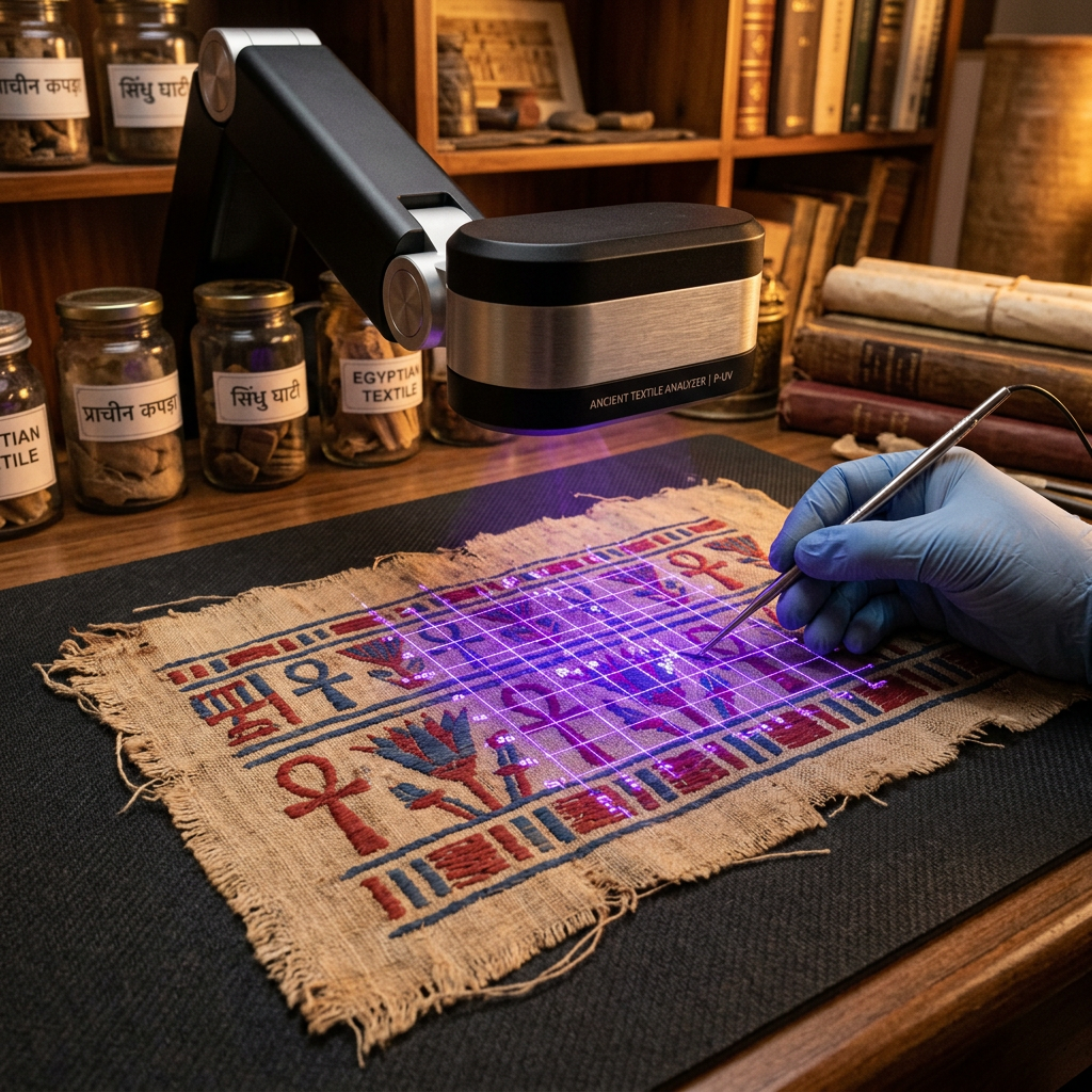 Spectral Analysis of 3,000-Year-Old Egyptian Textiles Reveals Use of Sophisticated Multi-Stage Dyeing Techniques