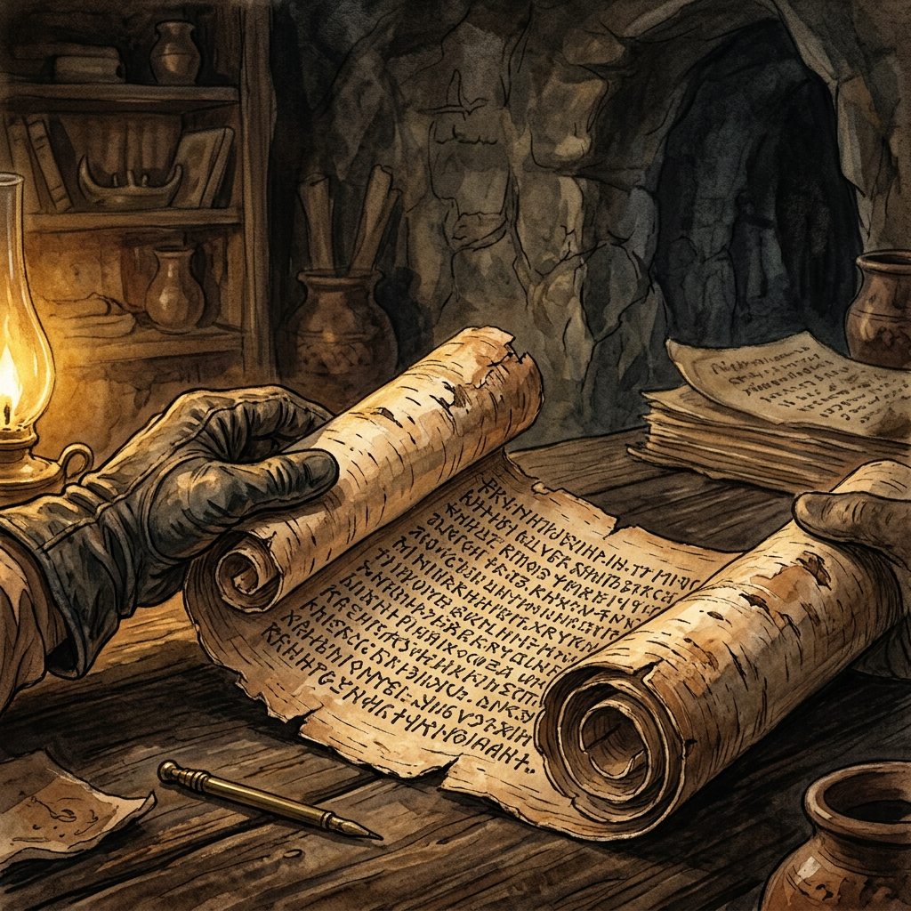 Rare 9th-Century 'Advaita-Sphota' Scroll Found in a Hidden Kinnaur Cave Explores the Metaphysics of Non-Dual Sound